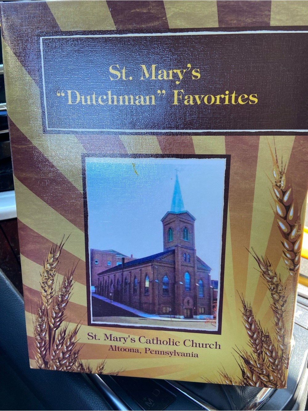 St. Mary Church Spiral Cookbook ETHNIC Altoona Pennsylvania German & American